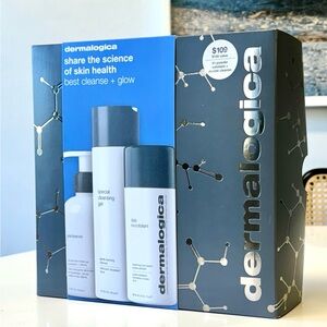 Dermalogica Best Cleanse + Glow 3pc Set New